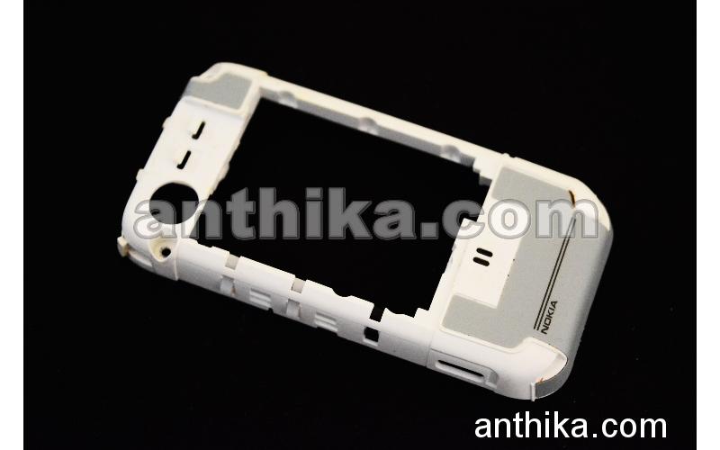 Nokia 5200 Kasa Buzzer Original Middle Cover White New