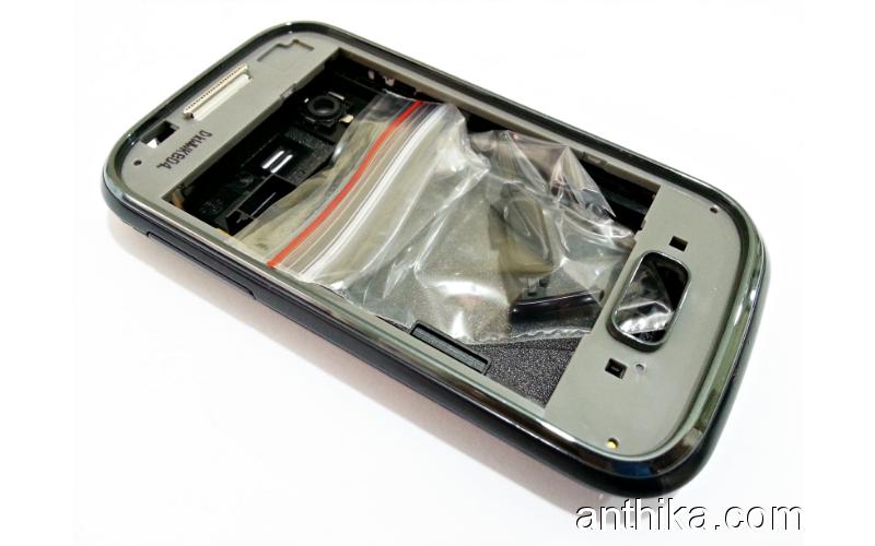 Samsung S5300 Kapak Kasa Tuş A++Kalite Full Housing Black New