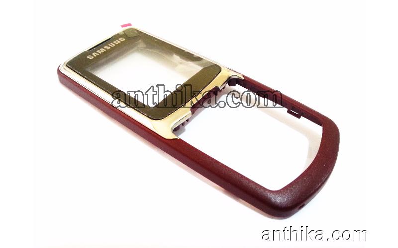 Samsung B220 Kapak Original Front Cover Rose New