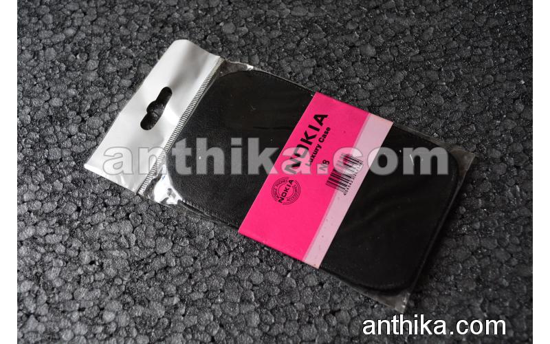 Nokia N8 N8-00 Kılıf High Quality Soft Leather Case Black New