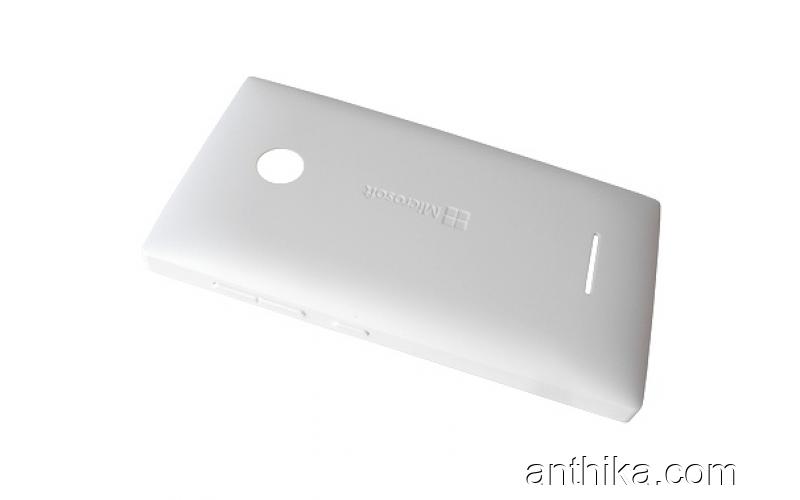 Microsoft Lumia 435 532 Kapak Original Back Cover White New 02508T9