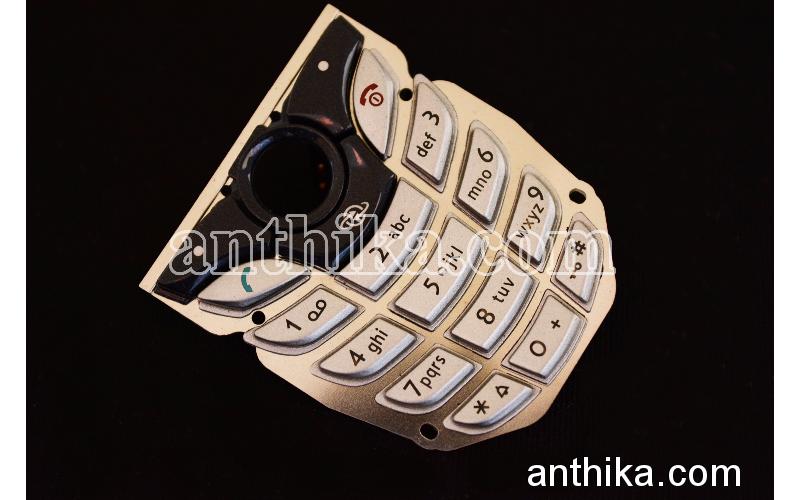 Siemens C72 Tuş Original Keypad Silver New