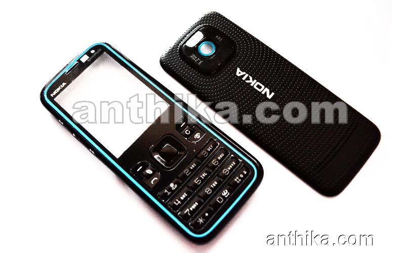 Nokia 5630 Kapak Tuş Takım High Quality Cover and Keypad Black Blue New