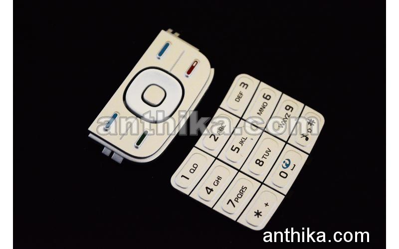 Nokia 5300 Tuş Takım Original Menu Numeric Keypad Silver New 9799074