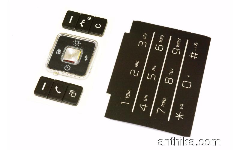 Sony Ericsson C905 Tuş Orjinal Kalitesinde Keypad Black New