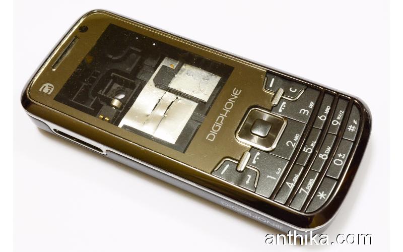 Digiphone D80 Kapak Kasa Tuş Orjinal Full Housing Used