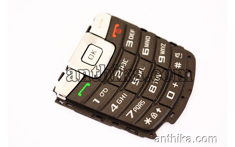 Samsung B220 Tuş Original Keypad Black New