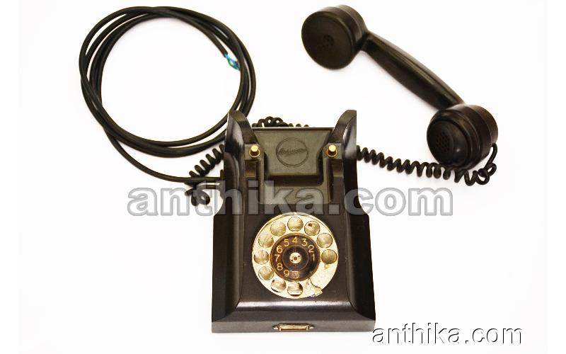 Antika Ev Telefonu Ericsson Telefon 1931 Senesinden Bugüne DBH 1001