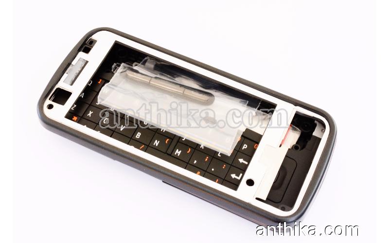 Nokia C6 C6-00 Kapak Kasa Orjinal Kalitesinde Full Housing Black New