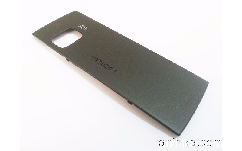 Nokia X6 X6-00 Kapak Orjinal Battery Cover Black