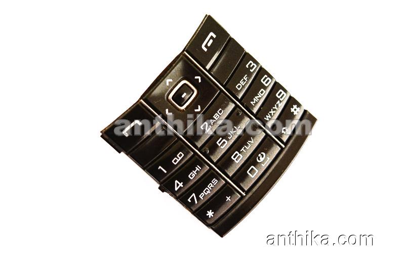 Nokia 8800 8800d Tuş Original Keypad Black New Condition 9791437