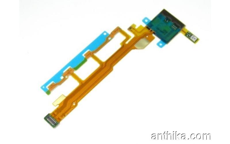 Sony Xperia Z L36h Flex Mikrofon Volume Power On Off Side Flex Key