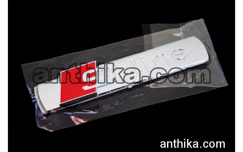 Audi Sline S-Line Logo Arma Sticker Amblem