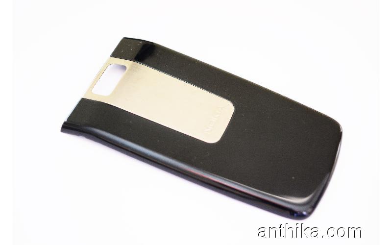 Nokia 6600 Fold Kapak Original Battery Cover Black Used