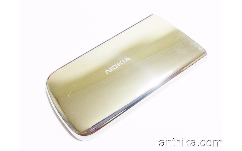 Nokia 6700 Classic Kapak Orjinal Battery Cover Silver New