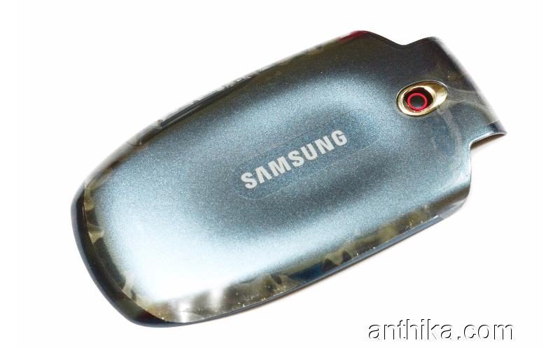 Samsung C520 Kapak Orjinal Front Cover Blue