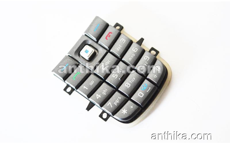 Nokia 6020 6021 Tuş Original Keypad Grey New