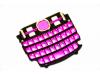 Nokia 200 Asha Tuş Orjinal Keypad Pink New