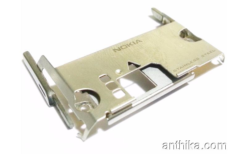 Nokia 8800 Sirocco Silver Sim Kart Yuva Orjinal Sim Card Holder