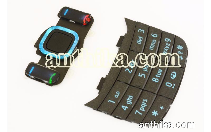 Nokia 6600 Slide Tuş Orjinal Kalitesinde Keypad Black New