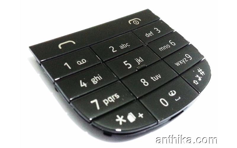 Nokia 202 Asha Tuş Orjinal Keypad Black