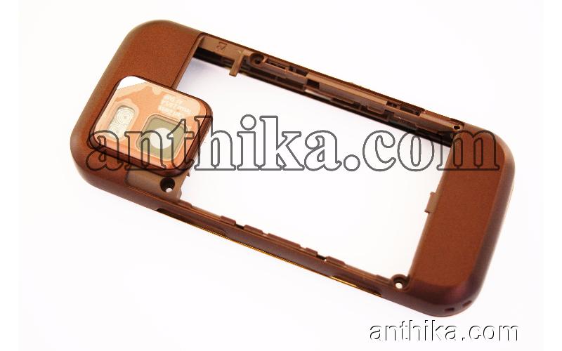 Nokia N97 Mini Kasa High Quality Middle Cover Brown New