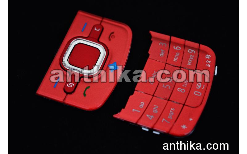 Nokia 6710 Navigator Tuş High Quality Keypad Red New