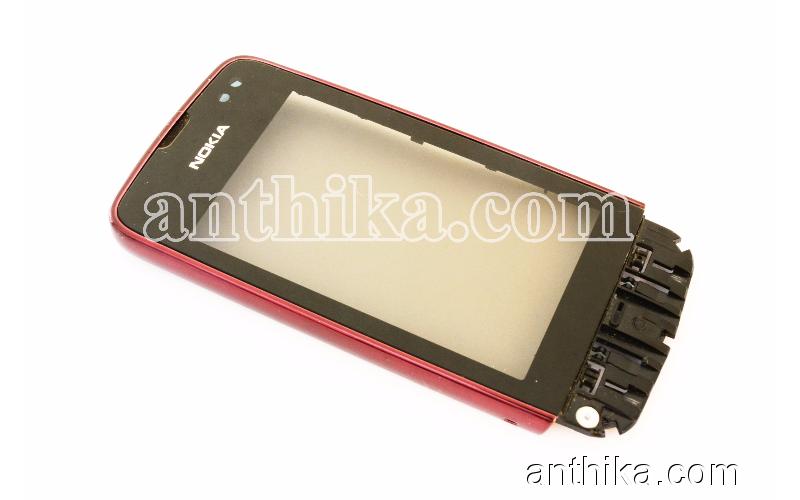 Nokia Asha 311 Dokunmatik Original Digitizer Touchscreen Red 0258251