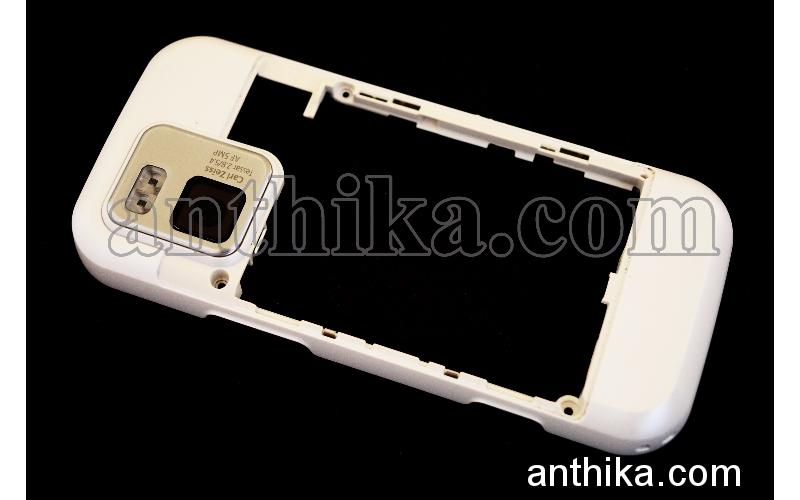 Nokia N97 Mini Kasa Original Middle Cover White Used 0257047