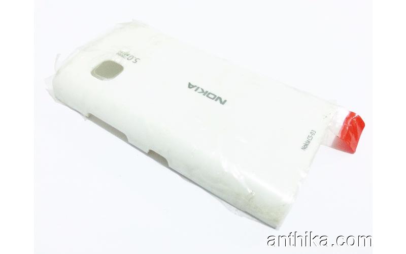 Nokia C5-03 Kapak Battery Cover White