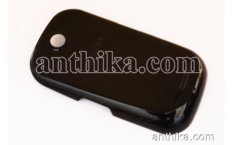 Samsung C3650 Kapak Original Battery Cover Black New