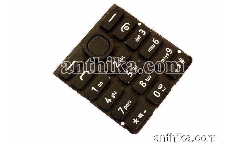 Nokia Asha 206 Tuş Original Keypad Black Used