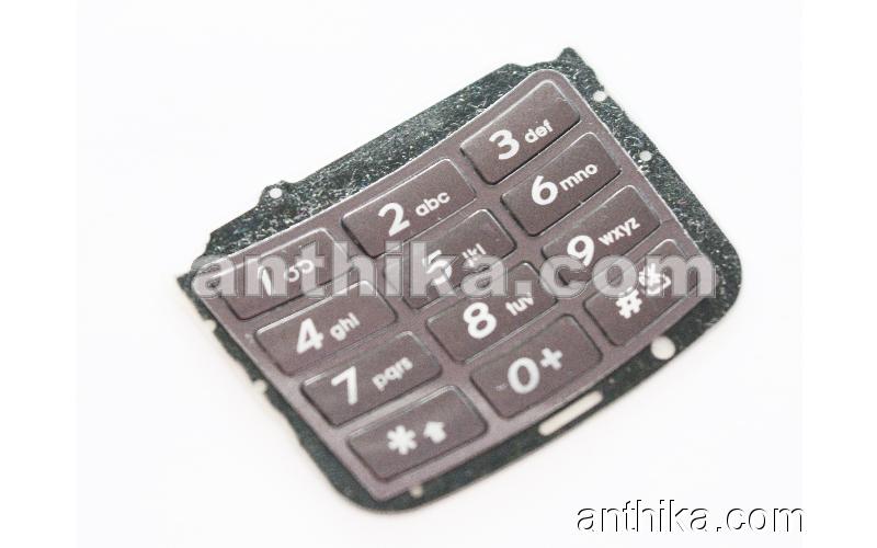 Samsung E250 Tuş Original Numeric Keypad Purple Used