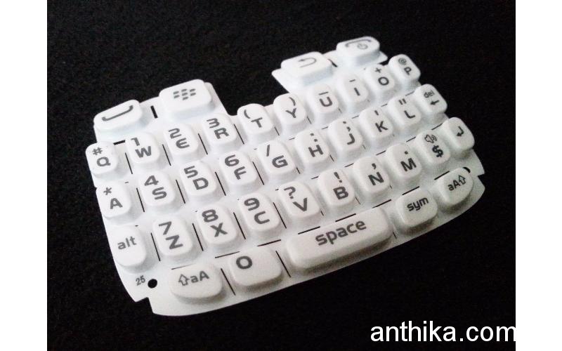 Blackberry 9220 Curve Tuş KVK Depodan Keypad White HDW-47949