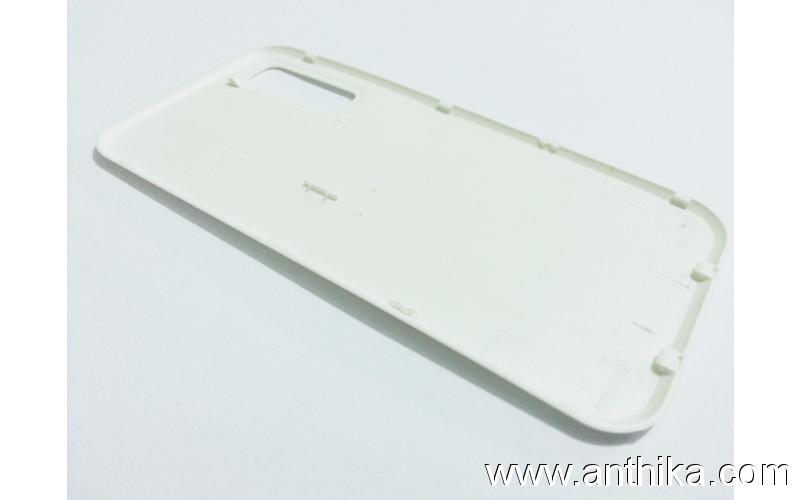 Samsung I6220 Arka Batarya Kapak White Battery Cover