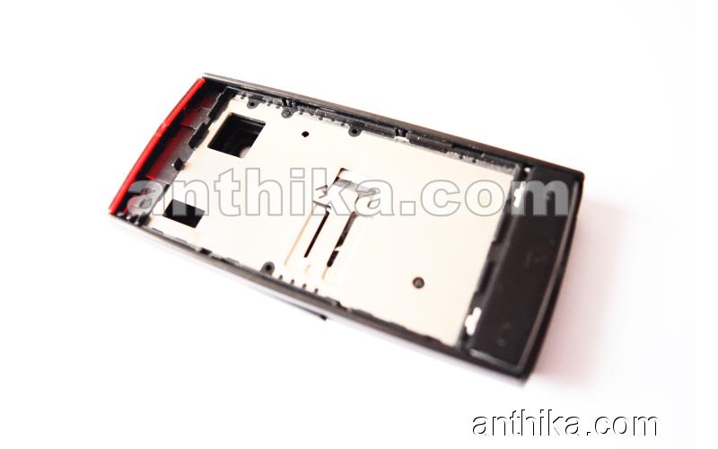 Nokia X6 X6-00 Kasa Kapak High Quality Housing Black New