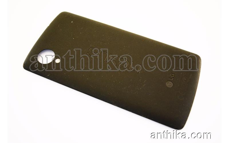 LG Nexus 5 D821 Kapak Original Back Cover Black New Condition