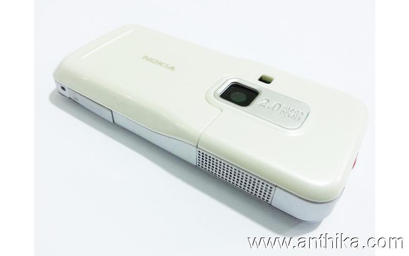 Nokia 6120 Classic Kasa Kapak White Housing