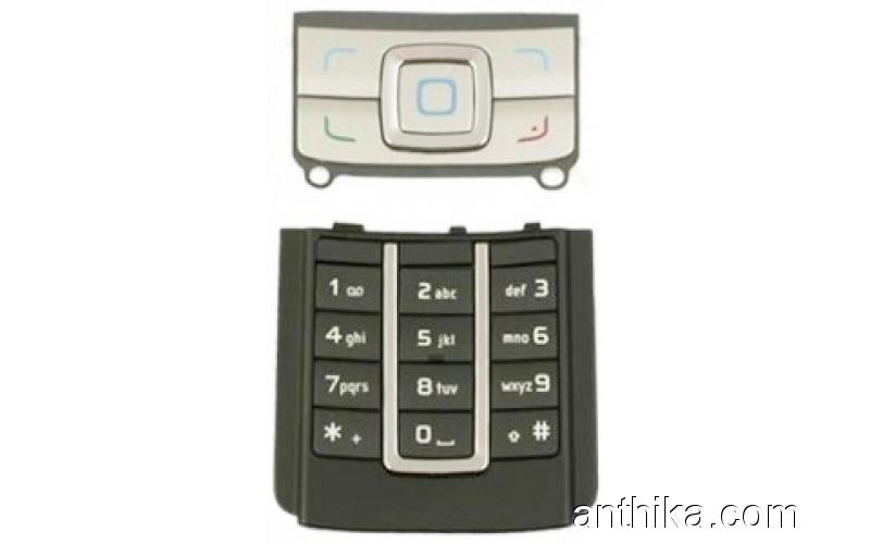 Nokia 6280 Tuş Original Menu and Numeric Keypad Black New