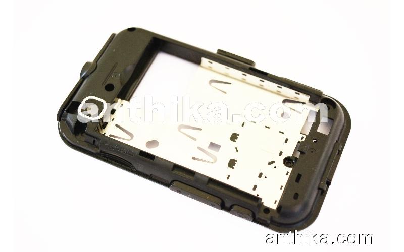 Nokia 6760 Slide Kasa Buzzer Original Middle Cover Black New Condition