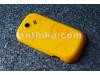 Samsung S3650 Kapak Original Battery Cover Yellow New-1