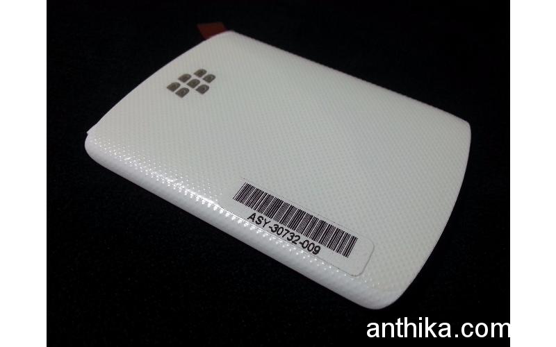 Blackberry 9300 Curve Kapak KVK Depodan Orjinal Battery Cover White