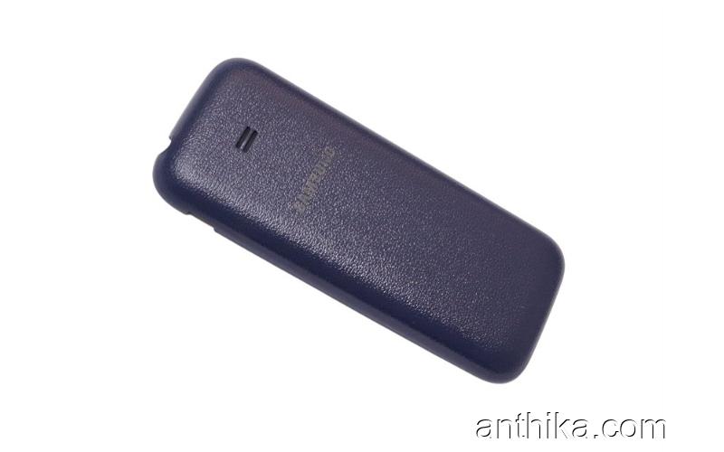 Samsung B310 B310e Kapak Original Battery Cover Navy Blue New
