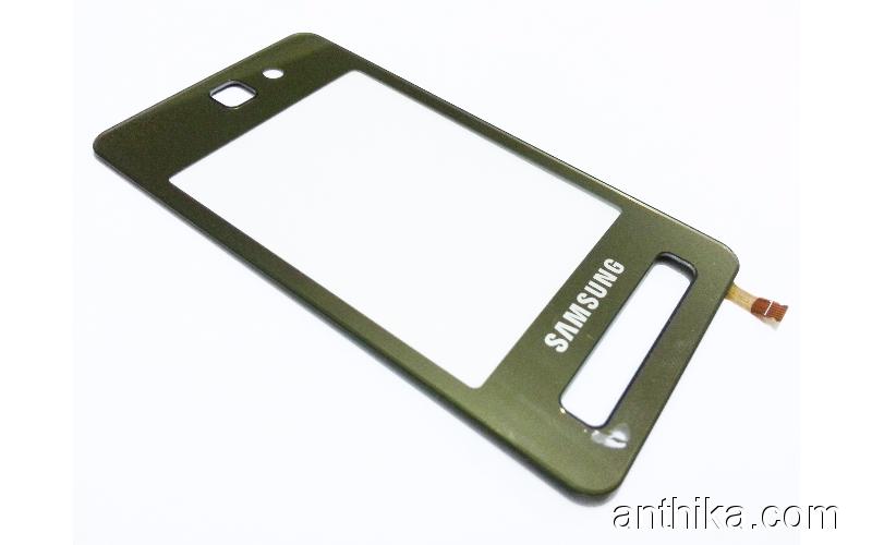 Samsung F480 Orjinal Dokunmatik Digitizer Touchscreen Dark Gray