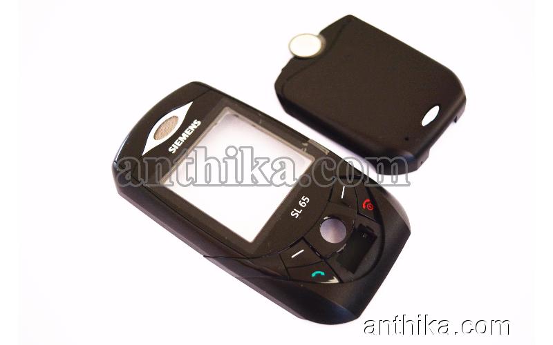 Siemens SL65 Kapak Tuş Original Front And Battery Cover Black New