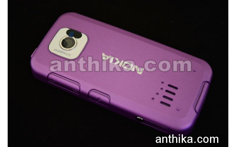 Nokia 7610 Supernova Kapak Original Battery Cover Lilac New 0252642