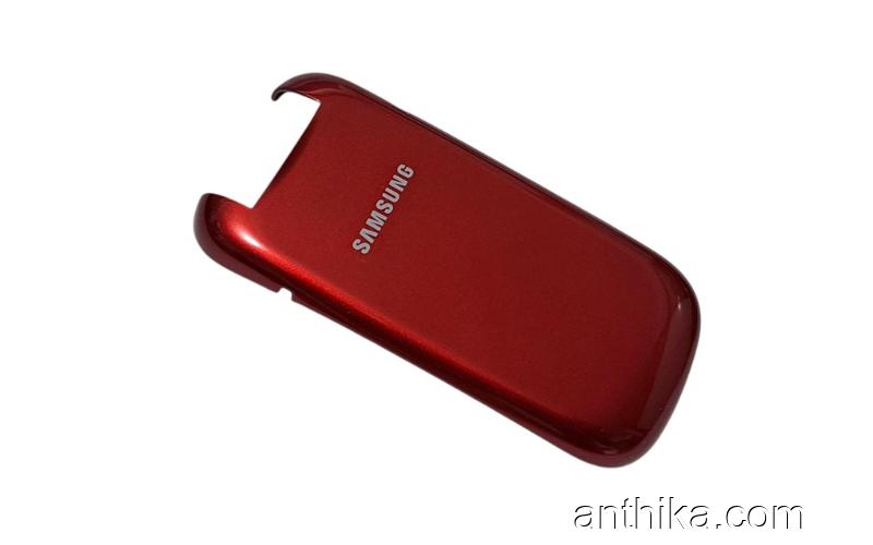 Samsung E1272 Kapak Original Front Cover Red New