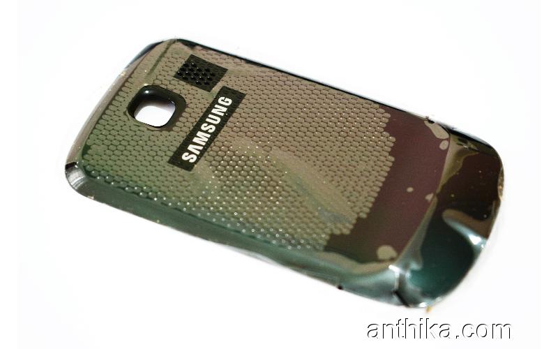 Samsung S3850 Kapak Orjinal Battery Cover Black New