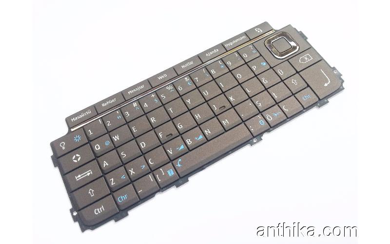 Nokia E90 Communicator Tuş Klavye Orjinal Qwertz Keypad Turkish