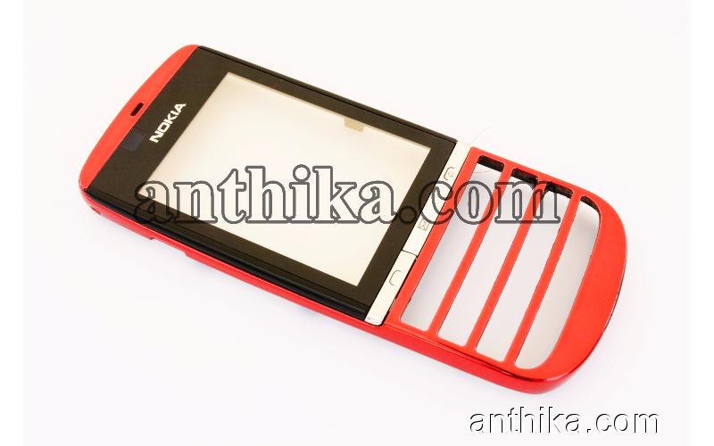 Nokia Asha 300 Dokunmatik Kapak Original Touchscreen Red Used 0259627